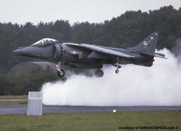  Harrier SVTOL aircraft 